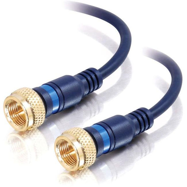 C2G 1.5ft Velocity Mini-Coax F-Type Cable - American Tech Depot