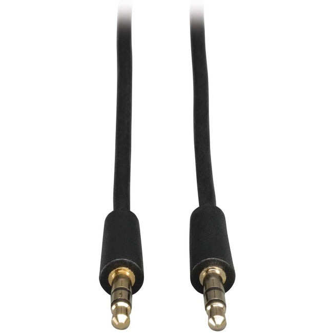 Tripp Lite 50ft Mini Stereo Audio Dubbing Cable 3.5mm Connectors M-M 50' - American Tech Depot
