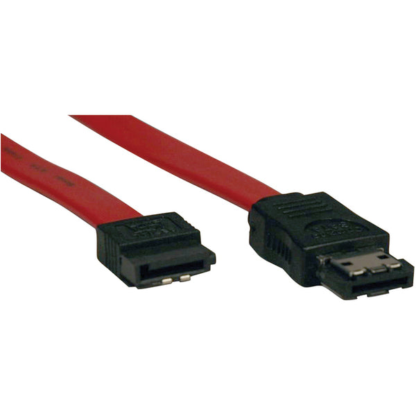 Tripp Lite 18in Transition Cable SATA eSATA 7Pin - 7Pin M-M - American Tech Depot