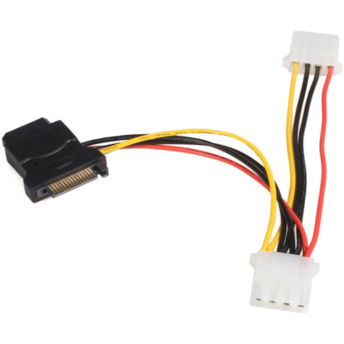 StarTech.com SATA to LP4 Power Cable Adapter with 2 Additional LP4 - American Tech Depot
