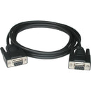 C2G 6ft DB9 F-F Null Modem Cable - Black - American Tech Depot