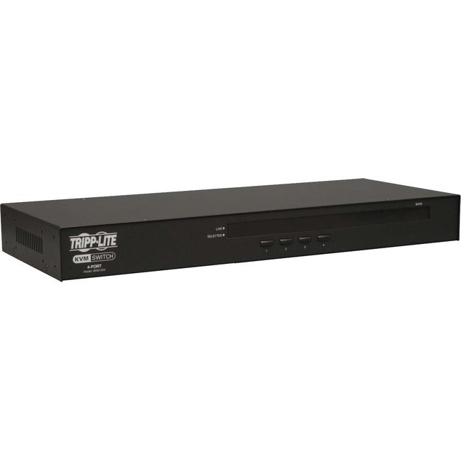 Tripp Lite 4-Port Rackmount USB - PS2 KVM Switch w- On-Screen Display 1U - American Tech Depot