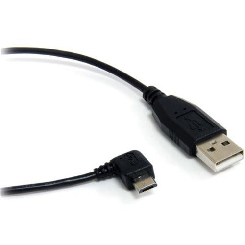 StarTech.com Micro USB A to Right Angle Micro B Cable - American Tech Depot