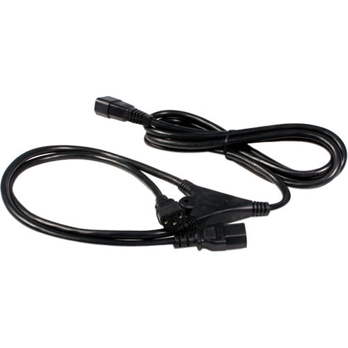 StarTech.com 10 ft Computer Power Cord Splitter IEC320 C14 to 2x IEC320 C13