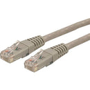 StarTech.com 10ft CAT6 Ethernet Cable - Gray Molded Gigabit CAT 6 Wire - 100W PoE RJ45 UTP 650MHz - Category 6 Network Patch Cord UL-TIA - American Tech Depot