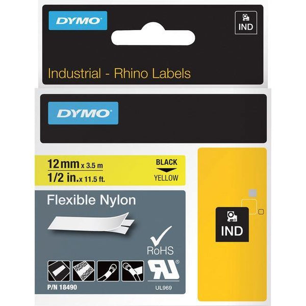 Dymo Rhino Flexible Nylon Labels - American Tech Depot