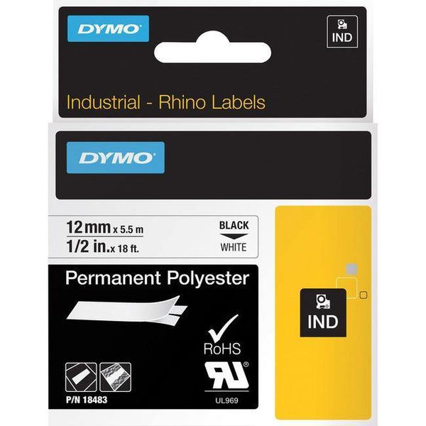 Dymo Rhino Permanent Poly Labels - American Tech Depot