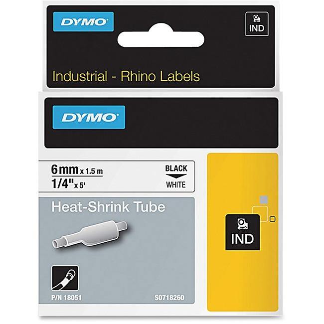 Dymo Rhino Heat Shrink Tube Labels - American Tech Depot