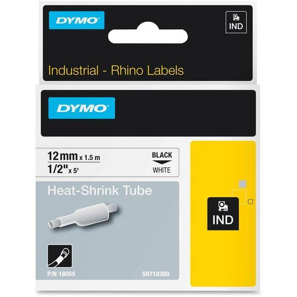 Dymo White Heat Shrink Tube - American Tech Depot