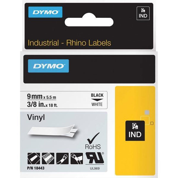 Dymo Rhino Industrial Vinyl Labels - American Tech Depot