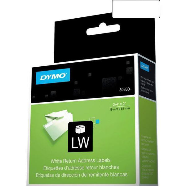 Dymo LW Return Address Labels 3-4" x 2" - American Tech Depot