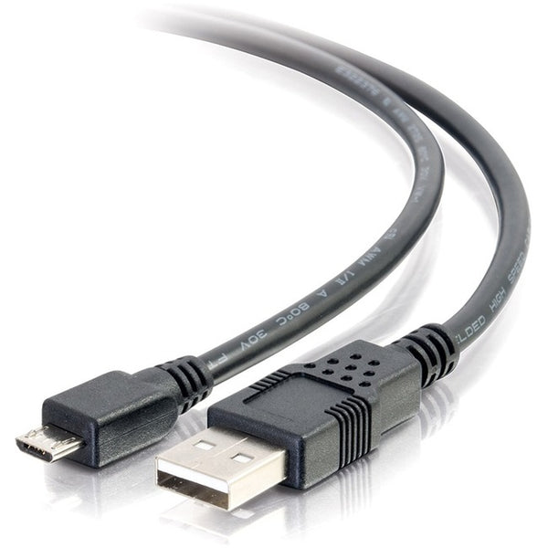 C2G 2m USB 2.0 A to Micro-USB B Cable - 6ft USB Cable-Phone Charging Cable - American Tech Depot