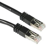 C2G-75ft Cat5e Molded Shielded (STP) Network Patch Cable - Black - American Tech Depot