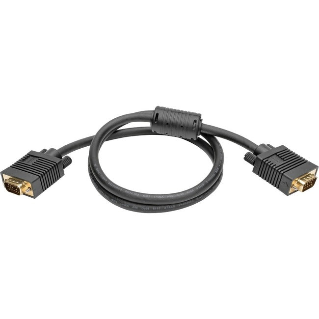 Tripp Lite 3ft VGA Coax Monitor Cable with RGB High Resolution HD15 M-M 3' - American Tech Depot