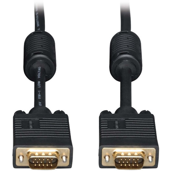Tripp Lite 10ft VGA Coax Monitor Cable with RGB High Resolution HD15 M-M 10' - American Tech Depot