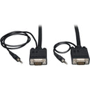 Tripp Lite VGA Coax Monitor Cable with audio, High Resolution cable with RGB coax - American Tech Depot
