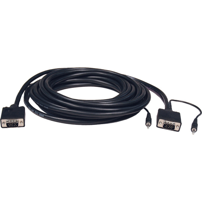 Tripp Lite VGA Coax Monitor Cable with audio, High Resolution cable with RGB coax - American Tech Depot