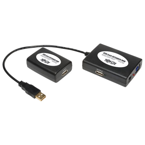 Tripp Lite 4-Port USB 2.0 Hi-Speed USB Over Cat5 Hub with 3 Local Ports & 1 Remote Port - American Tech Depot