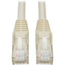 Tripp Lite 14ft Cat6 Gigabit Snagless Molded Patch Cable RJ45 M-M White 14' - American Tech Depot