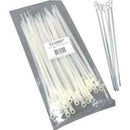 C2G 8in Screw-Mountable Cable Ties - 50pk