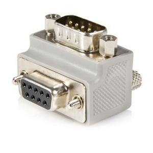 StarTech.com Right Angle DB9 to DB9 Serial Cable Adapter Type 1 - M-F - American Tech Depot