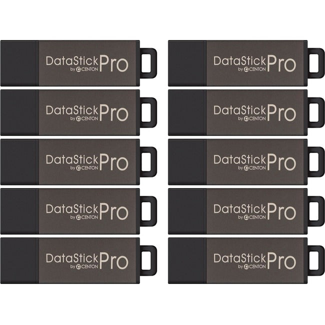 Centon 16GB DataStick Pro USB 2.0 Flash Drive - 10 Pack