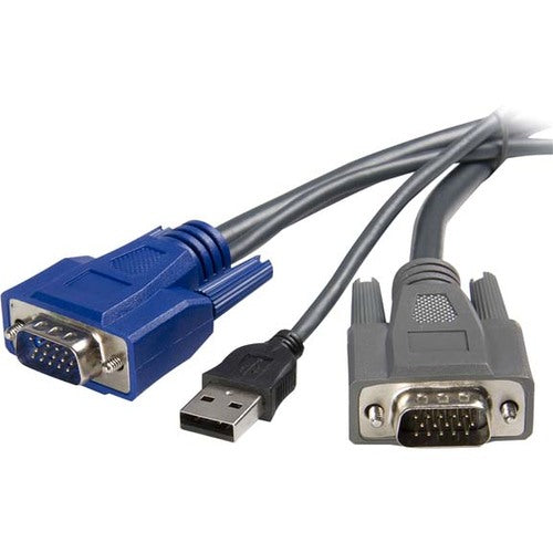 StarTech.com 2-in-1 - USB- VGA cable - 4 pin USB Type A, HD-15 (M) - HD-15 (M) - 6 ft - American Tech Depot