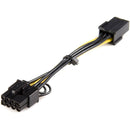 StarTech.com Power Adapter Cable - PCI Express - 6 Pin - 8 Pin - PCIeStarTech.com Power Adapter Cable - PCI Express - 6 Pin - 8 Pin - PCIe - American Tech Depot