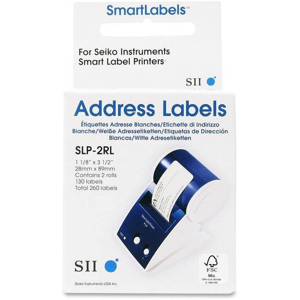 Seiko SmartLabel SLP-2RL Address Label - American Tech Depot