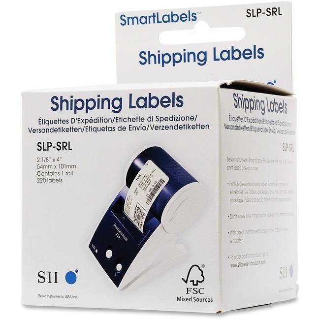 Seiko SmartLabel SLP-SRL Shipping Label - American Tech Depot