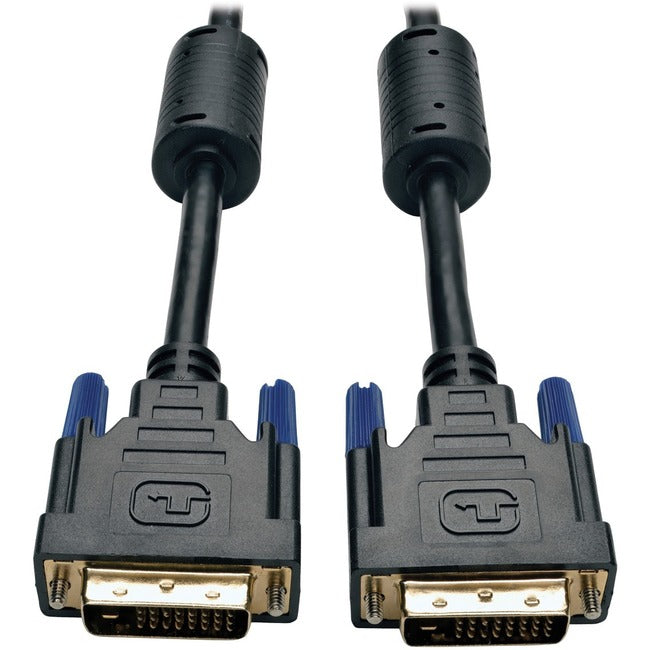 Tripp Lite 15ft DVI Dual Link Digital TMDS Monitor Cable Molded DVI-D M-M 15' - American Tech Depot