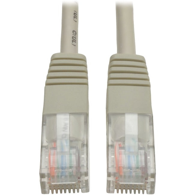 Tripp Lite 3ft Cat5e - Cat5 350MHz Molded Patch Cable RJ45 M-M Gray 3' - American Tech Depot