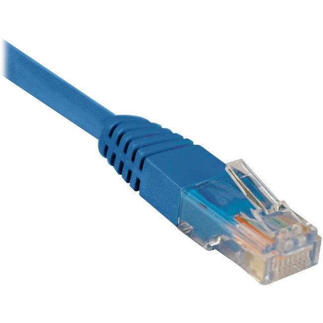 Tripp Lite 10ft Cat5e - Cat5 350MHz Molded Patch Cable RJ45 M-M Blue 10' - American Tech Depot