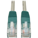 Tripp Lite 10ft Cat5e Cat5 Molded Snagless Crossover Patch Cable RJ45 Gray 10' - American Tech Depot