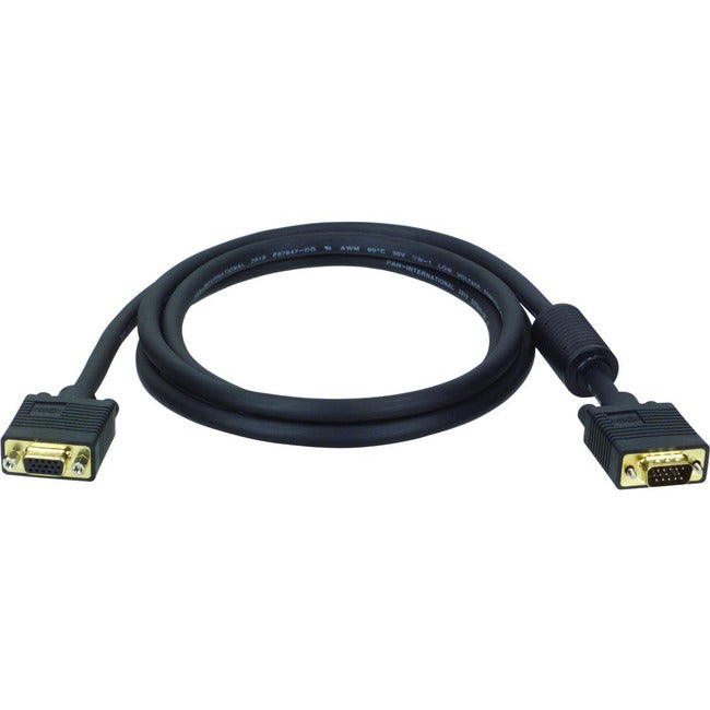 Tripp Lite 6ft VGA Coax Monitor Extension Cable with RGB High Resolution HD15 M-F 1080p 6ft - American Tech Depot