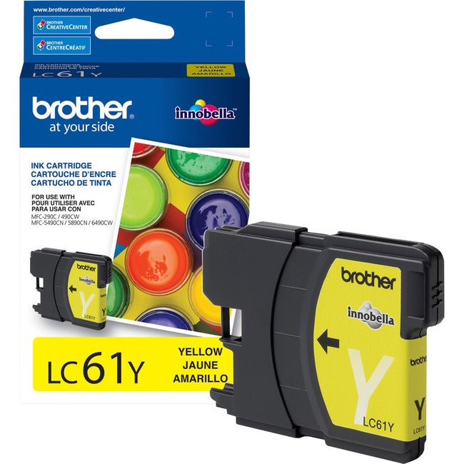 Brother LC61Y Original Ink Cartridge - American Tech Depot
