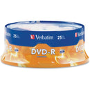 Verbatim AZO DVD-R 4.7GB 16X with Branded Surface - 25pk Spindle