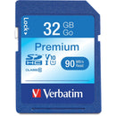 Verbatim 32GB Premium SDHC Memory Card, UHS-I Class 10 - American Tech Depot