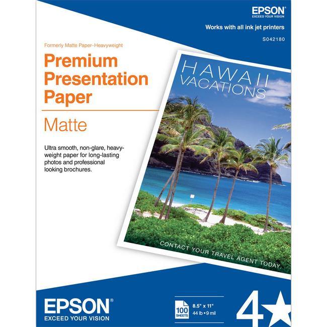 Epson Premium S042180 Inkjet Presentation Paper - American Tech Depot