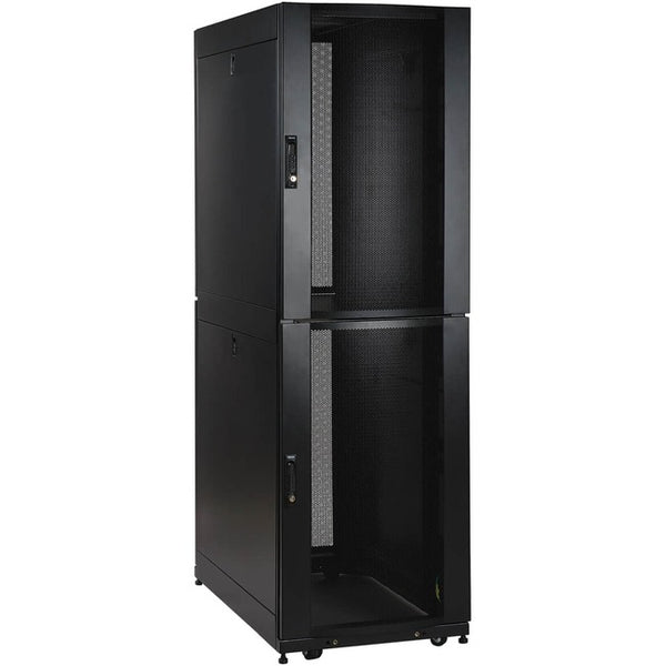 Tripp Lite 48U Rack Enclosure Server Cabinet Co-Location w- Doors & Sides - American Tech Depot