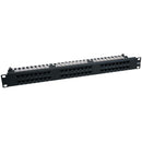 Tripp Lite 48-Port Cat6 Cat5 Patch Panel High Density 110 Punch down Rackmount 1URM TAA - American Tech Depot