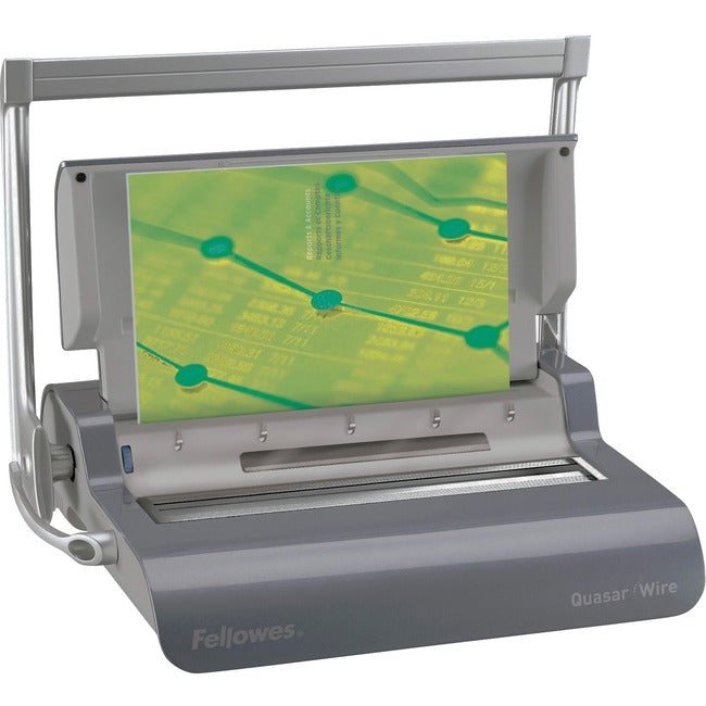 Fellowes Quasar™ Manual Wire Binding Machine w- Starter Kit