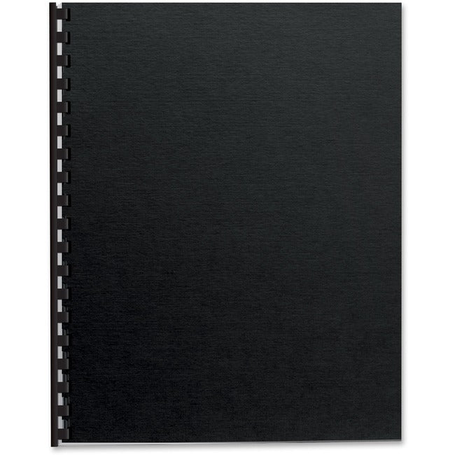 Fellowes Futura™ Presentation Covers - Letter, Black, 25 pack