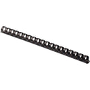 Fellowes Plastic Combs - Round Back 5-8" 120 sheets Black 100 pk