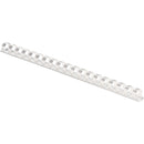 Fellowes Plastic Combs - Round Back 1-2" 90 sheets White 100 pk