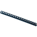 Fellowes Plastic Combs - Round Back 1-2" 90 sheets Navy 100 pk