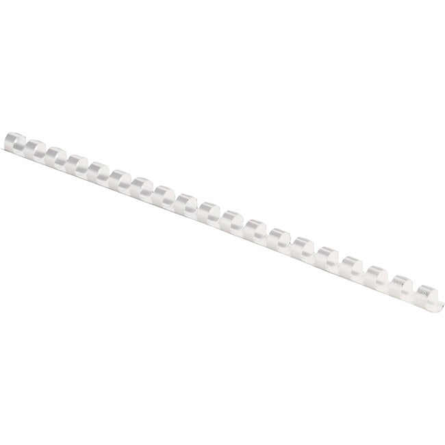 Fellowes Plastic Combs - Round Back 5-16" 40 sheets White, 100 pk