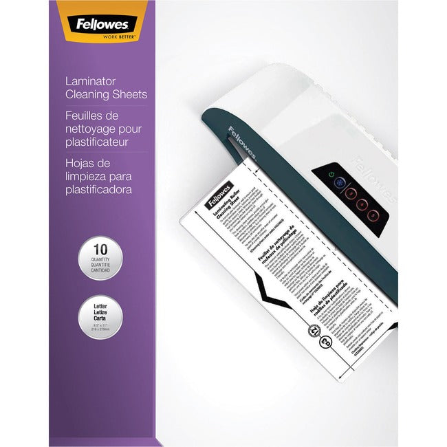 Fellowes Laminator Cleaning Sheets 10pk