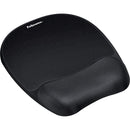 Fellowes Memory Foam Mouse Pad-Wrist Rest- Black