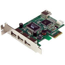 StarTech.com 4-port PCI Express LP USB Adapter Card - American Tech Depot